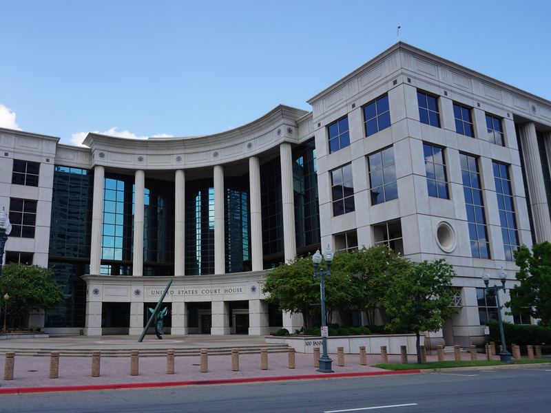 The Tom Stagg United States Court House at 300 Fannin Street, home of our Shreveport office